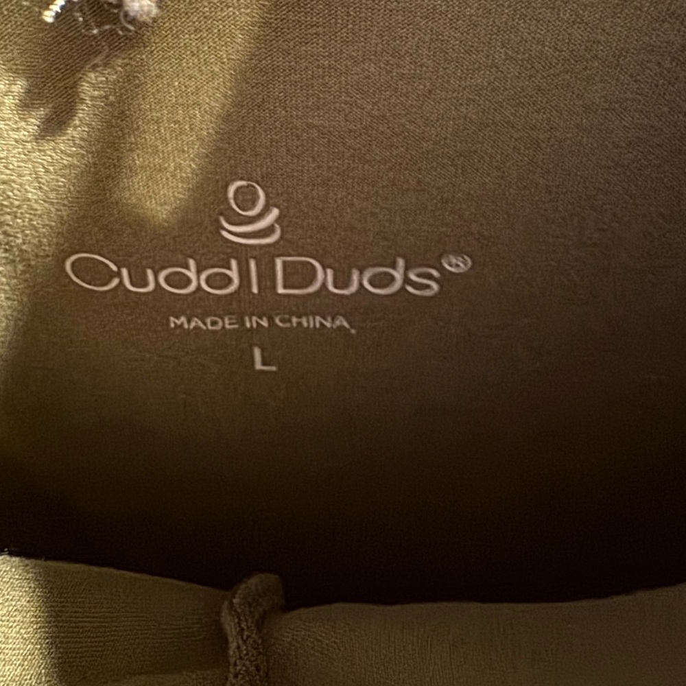 Cuddl Duds wide leg jumpsuit size L - Picture 4 of 7